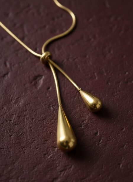 The Serpentine Slide Lariat Necklace