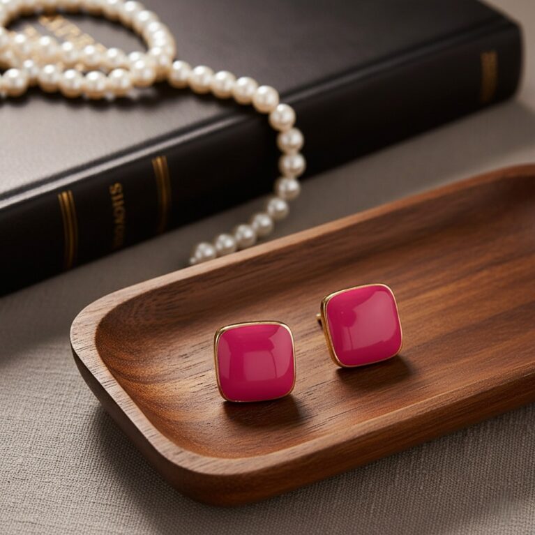 Miami Square Statement Earrings