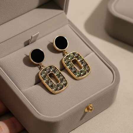 The Deco Shadow Drop Earrings