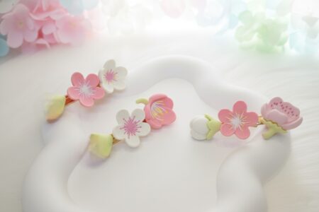 The Cherry Blossom Barrette Set