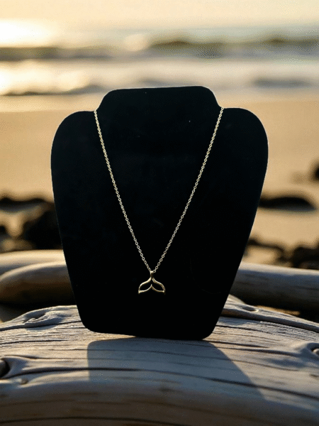 The Golden Whale Tail Necklace