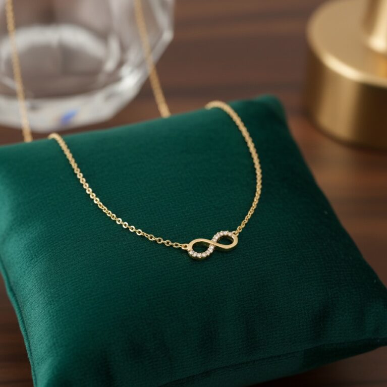 Infinity Spark Necklace