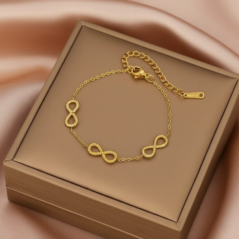 Infinity Grace Gold Bracelet
