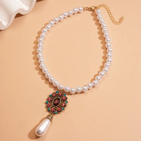 Regal Rosette Pearl Set