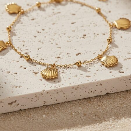 Seashell Whisper Anklet