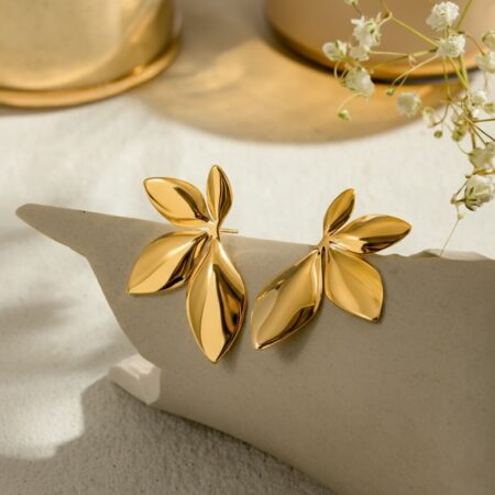 Gilded Bloom Studs
